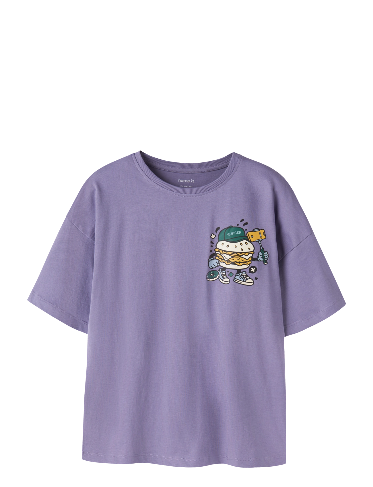 name it NKMOTTO SS EXP TOP BOX PS - Neuheiten - PURPLE HAZE / purple