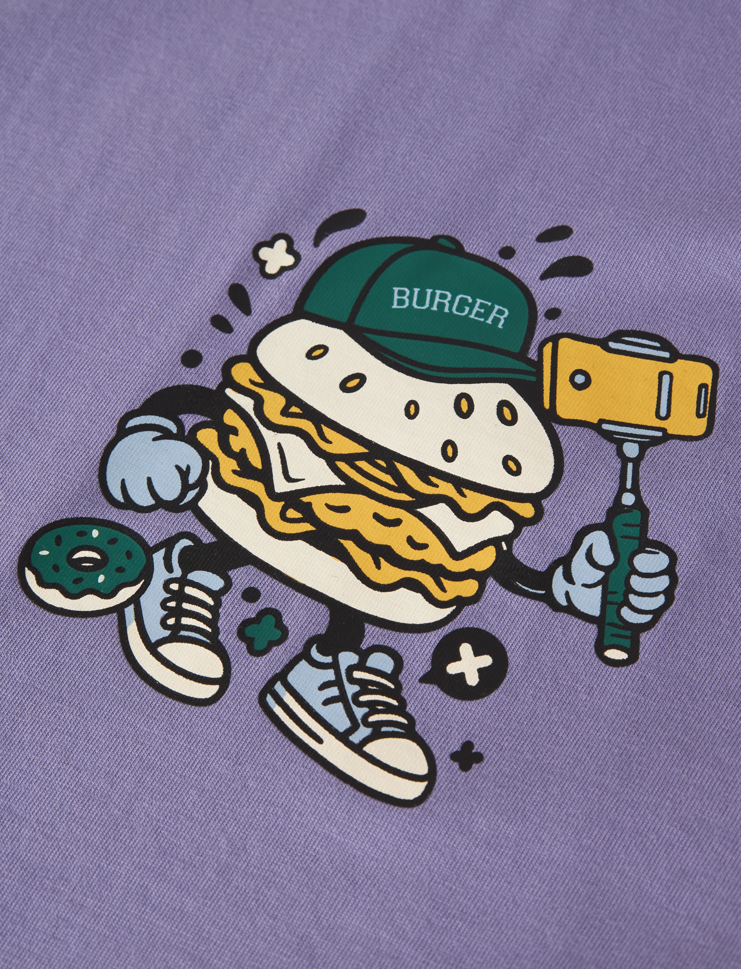 name it - NKMOTTO SS EXP TOP BOX PS - kurzärmelige - purple haze - 2