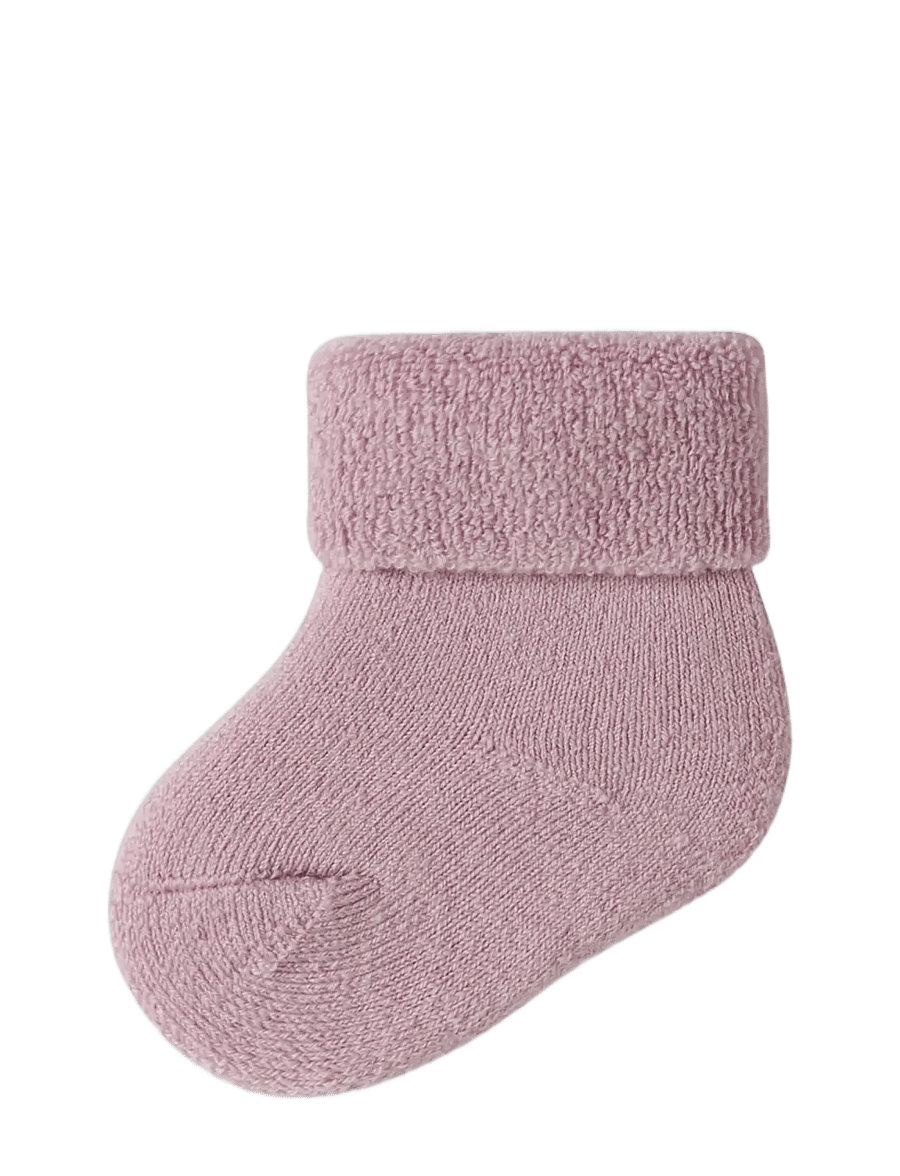 name it - NBNWAKSI WOOL TERRY SOCK TURNDOWN - baby-socken - violet ice - 1