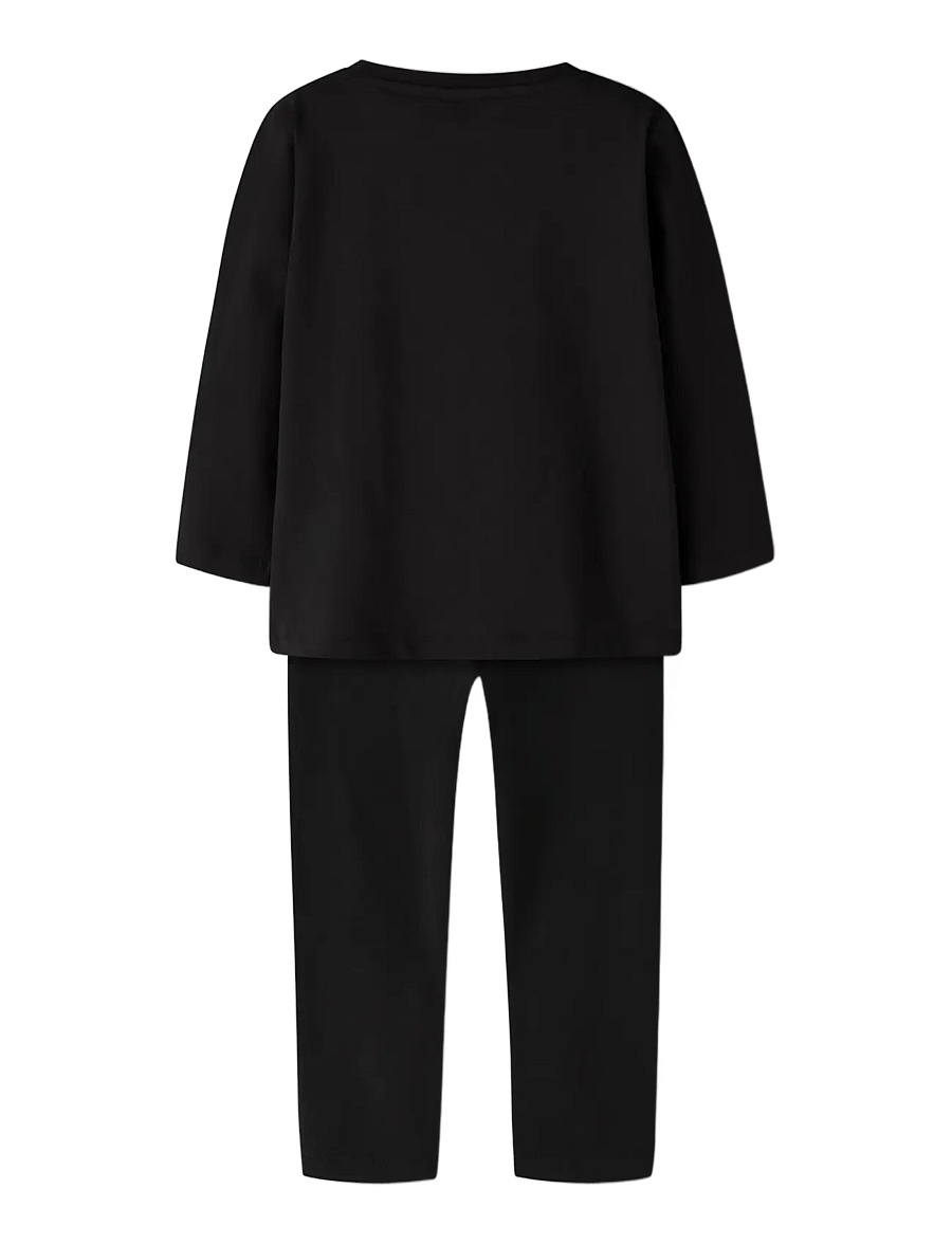 name it - NMNOWINA NIGHT SET - pyjama-sets - black - 1