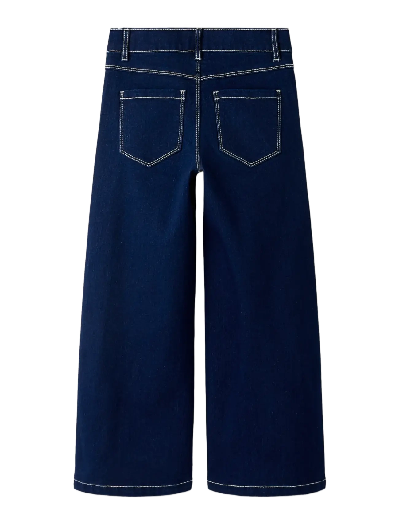 name it - NKFSALLI X-WIDE JEANS 1116-YA - pantalons larges - dark blue denim - 2