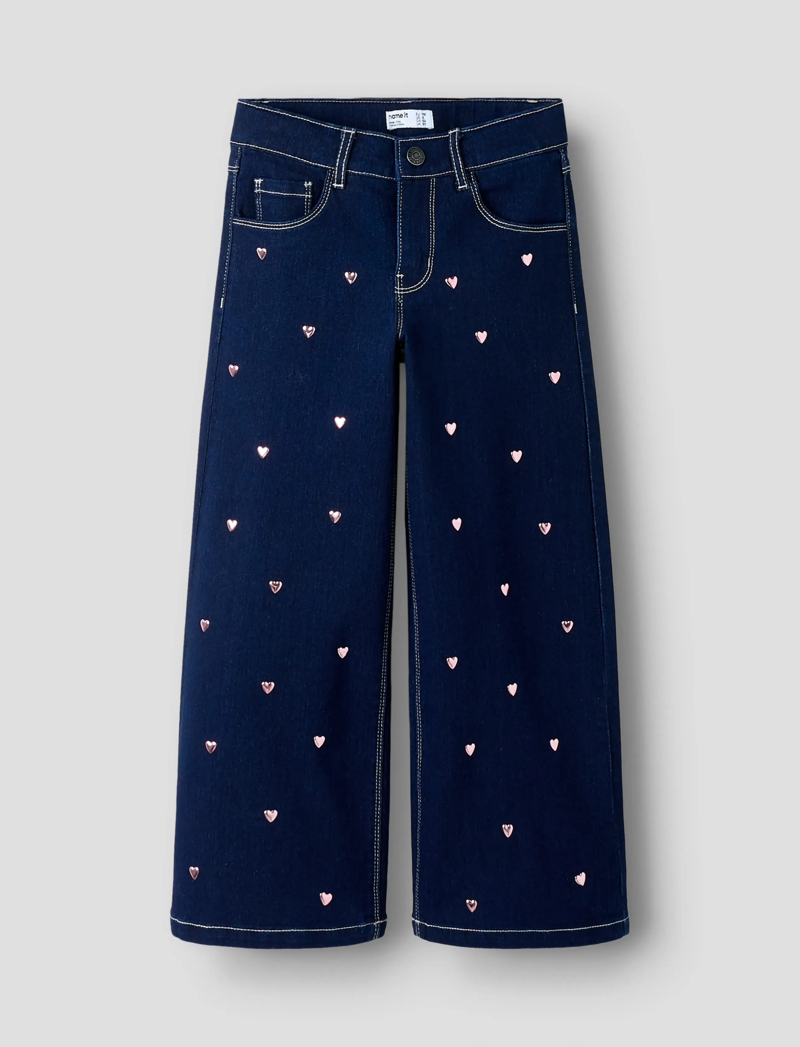 name it NKFSALLI X-WIDE JEANS 1116-YA - Underdele - DARK BLUE DENIM / navy