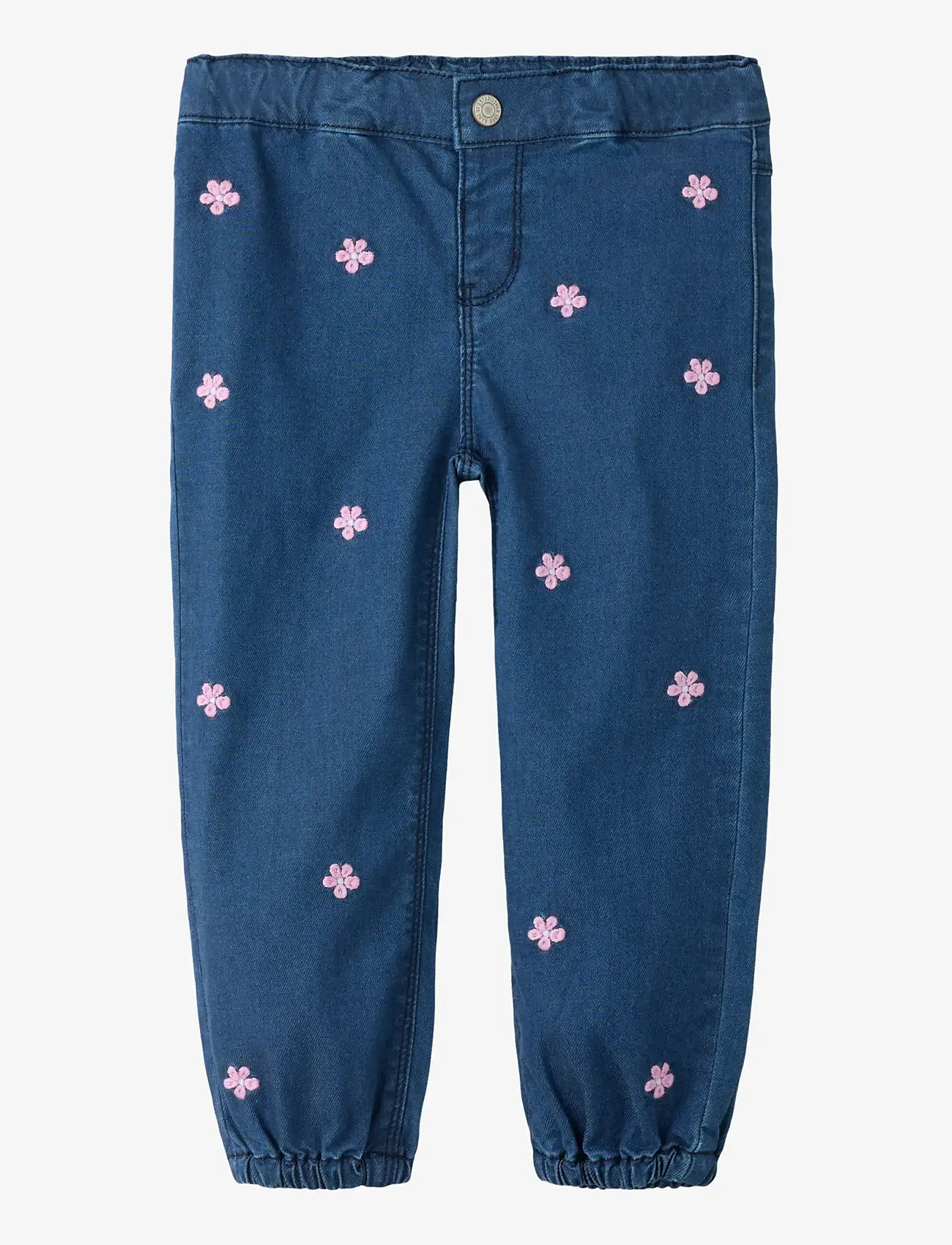 name it - NMFROSE SHAPED R EMB JEANS 1102-YB - regular jeans - dark blue denim - 1