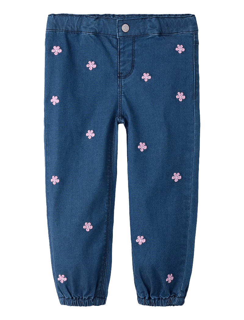 name it - NMFROSE SHAPED R EMB JEANS 1102-YB - regular jeans - dark blue denim - 1