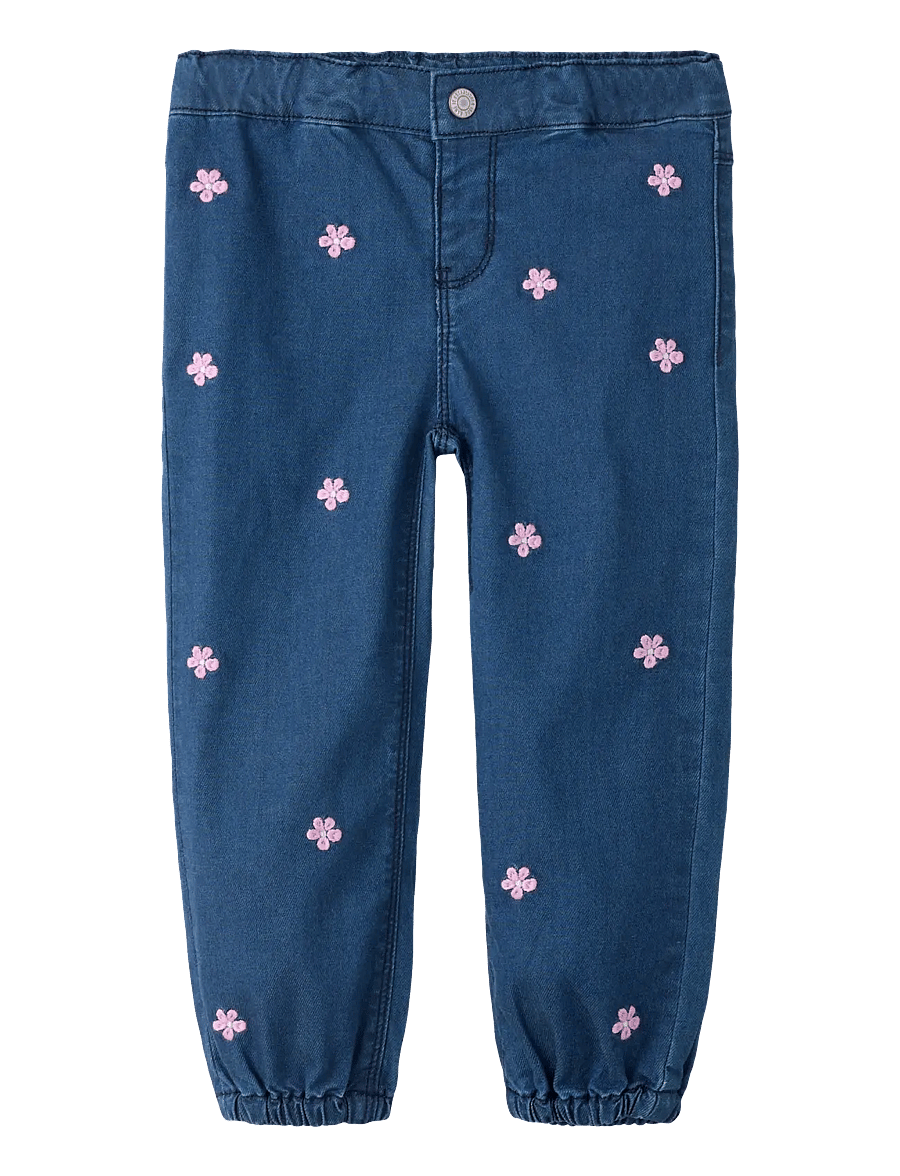 name it - NMFROSE SHAPED R EMB JEANS 1102-YB - regular jeans - dark blue denim - 1