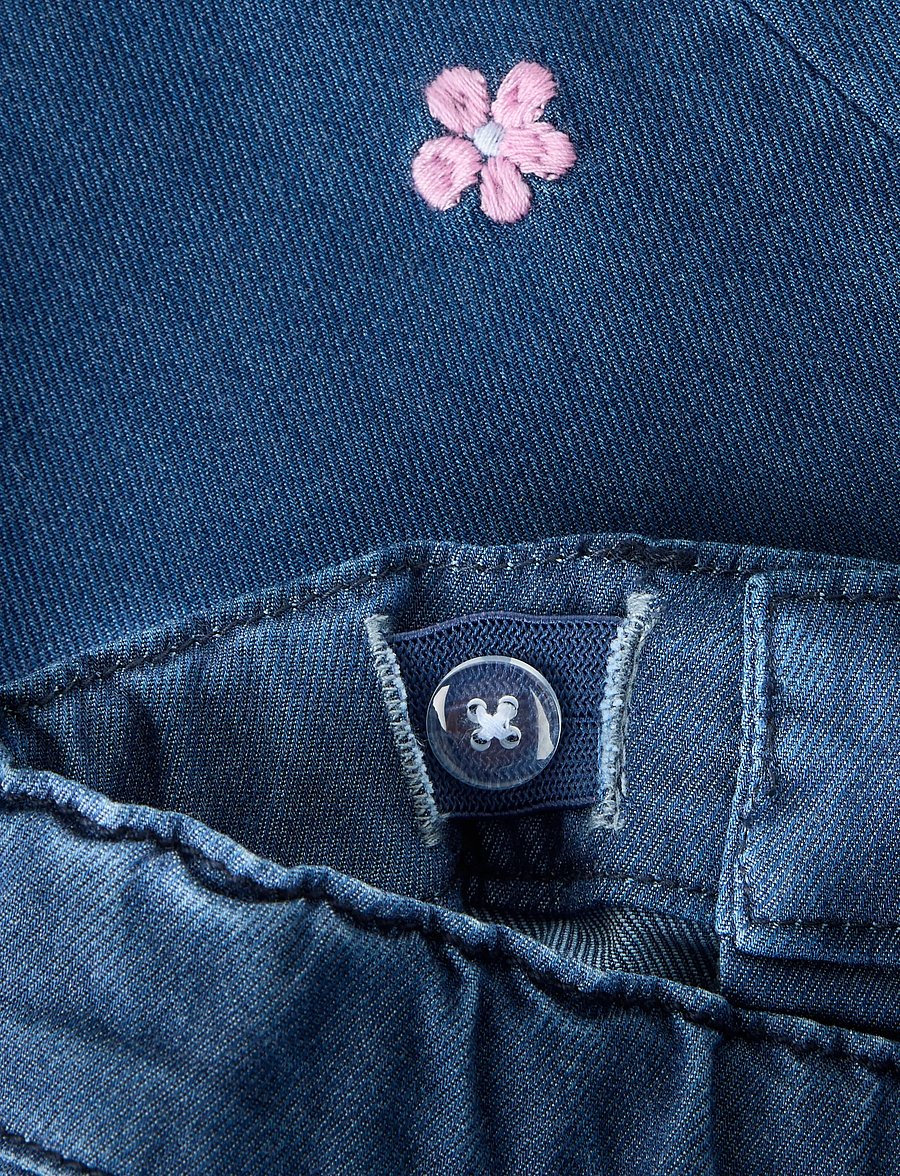 name it - NMFROSE SHAPED R EMB JEANS 1102-YB - regular jeans - dark blue denim - 3