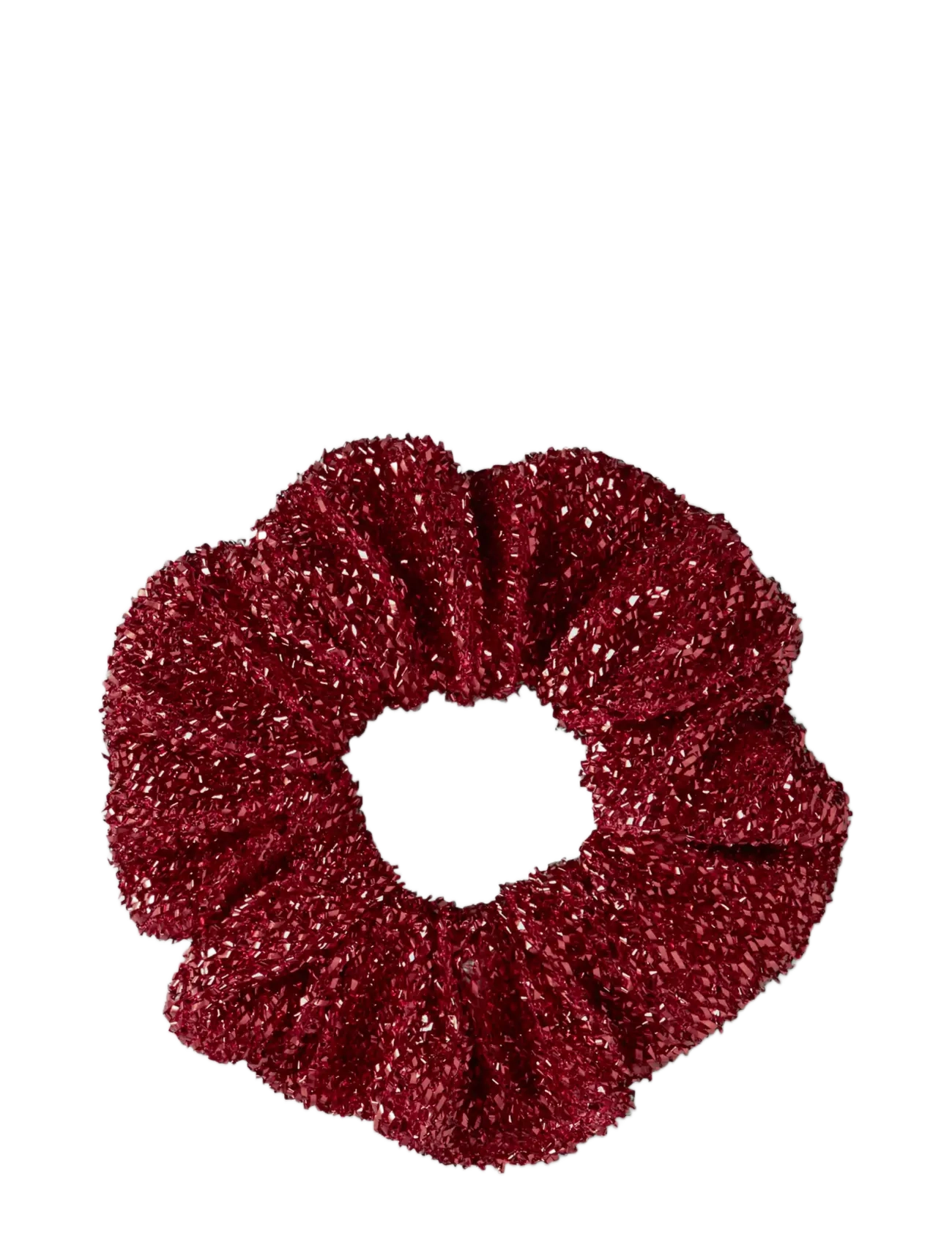 name it - NKFRIGLITTER SCRUNCHIE - red dahlia - 1