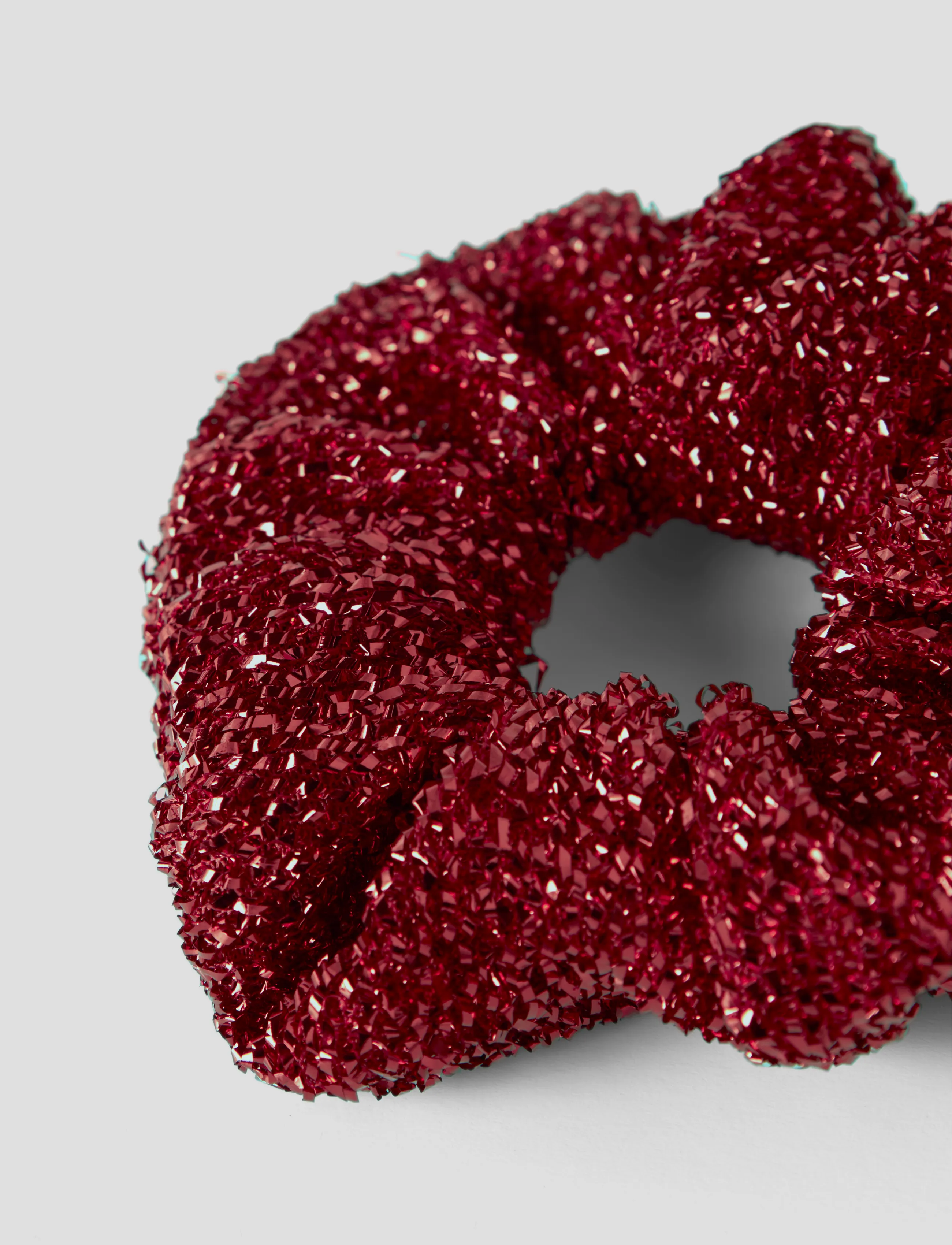 name it - NKFRIGLITTER SCRUNCHIE - red dahlia - 3