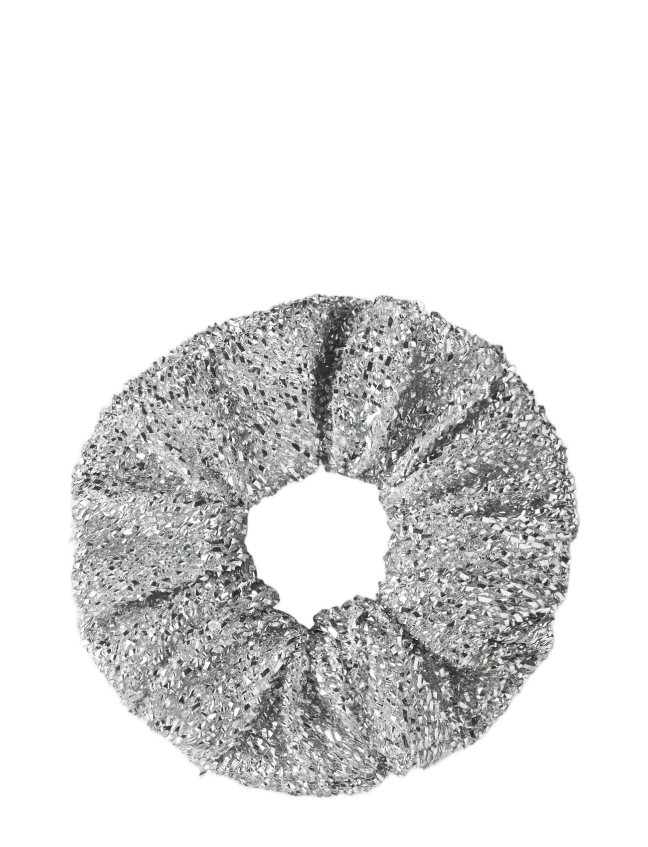 name it - NKFRIGLITTER SCRUNCHIE - hårbånd og hårsnore - silver - 1