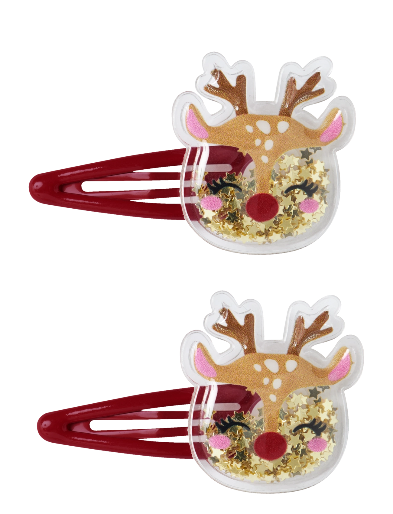 name it NMFRIFETTI 2P HAIRCLIP - Accessories - RED DAHLIA / red