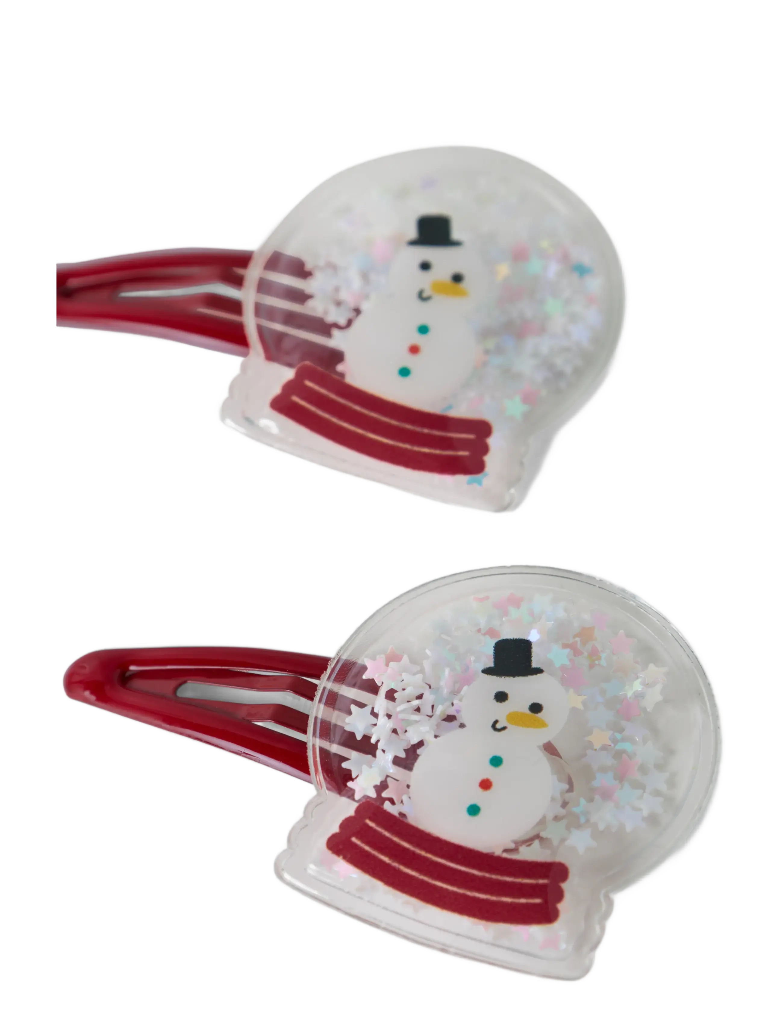 name it - NMFRIFETTI 2P HAIRCLIP - hårspænder - red dahlia - 2