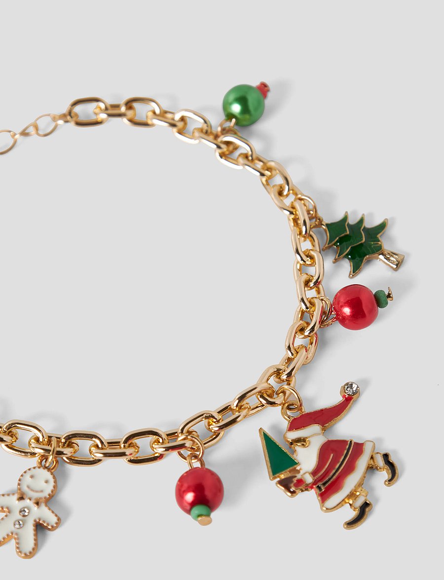 name it - NKFRIMERRY BRACELET - armbänder - gold colour - 2