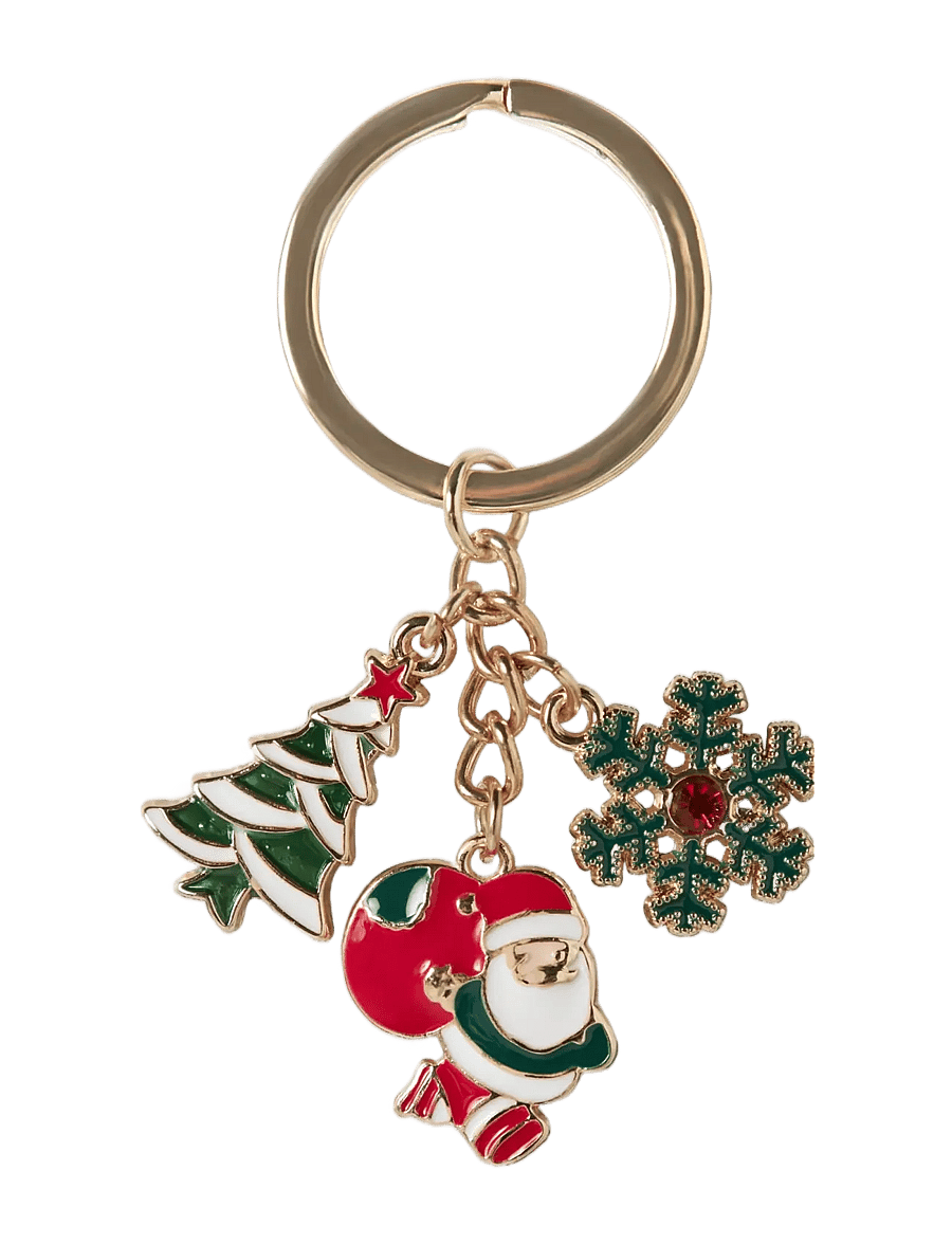 name it - NKFRIHOLLY BAG CHARM - schlüsselanhänger - gold colour - 1