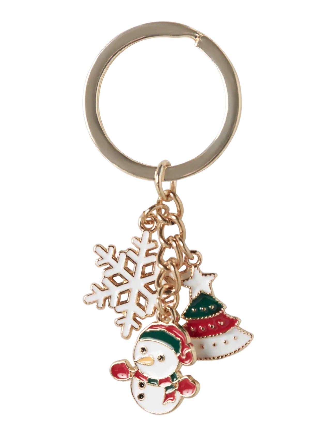 name it - NKFRIHOLLY BAG CHARM - nøgleringe - gold colour - 1