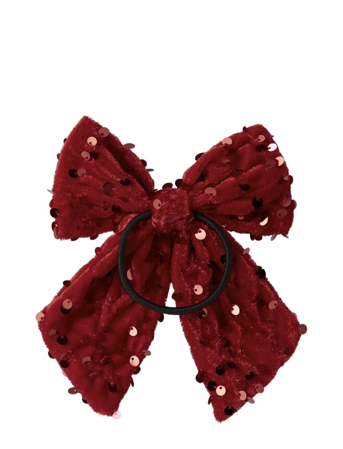 name it - NKFRIJOY BOW HAIRELASTIC - hårklämmor - red dahlia - 4