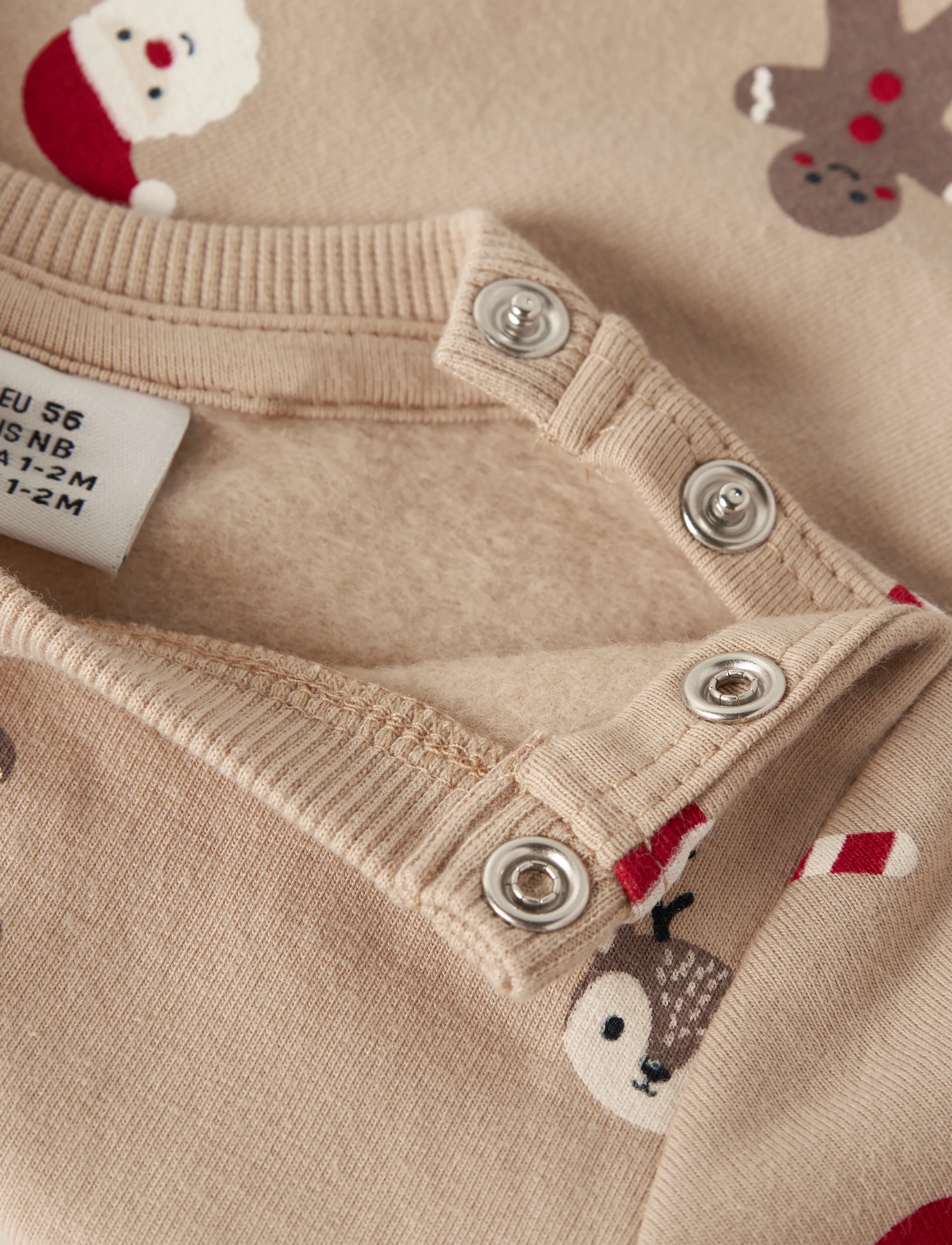 name it - NBNRULLER LS SWEAT BRU - sweatshirts - sesame - 3
