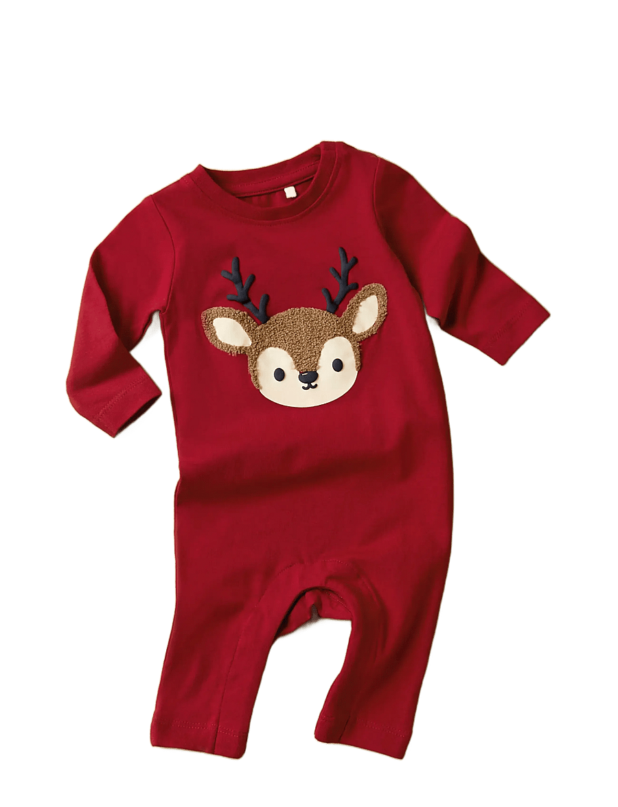 name it - NBNRUKAN LS BODYSUIT BOX - langærmede heldragter - red dahlia - 2