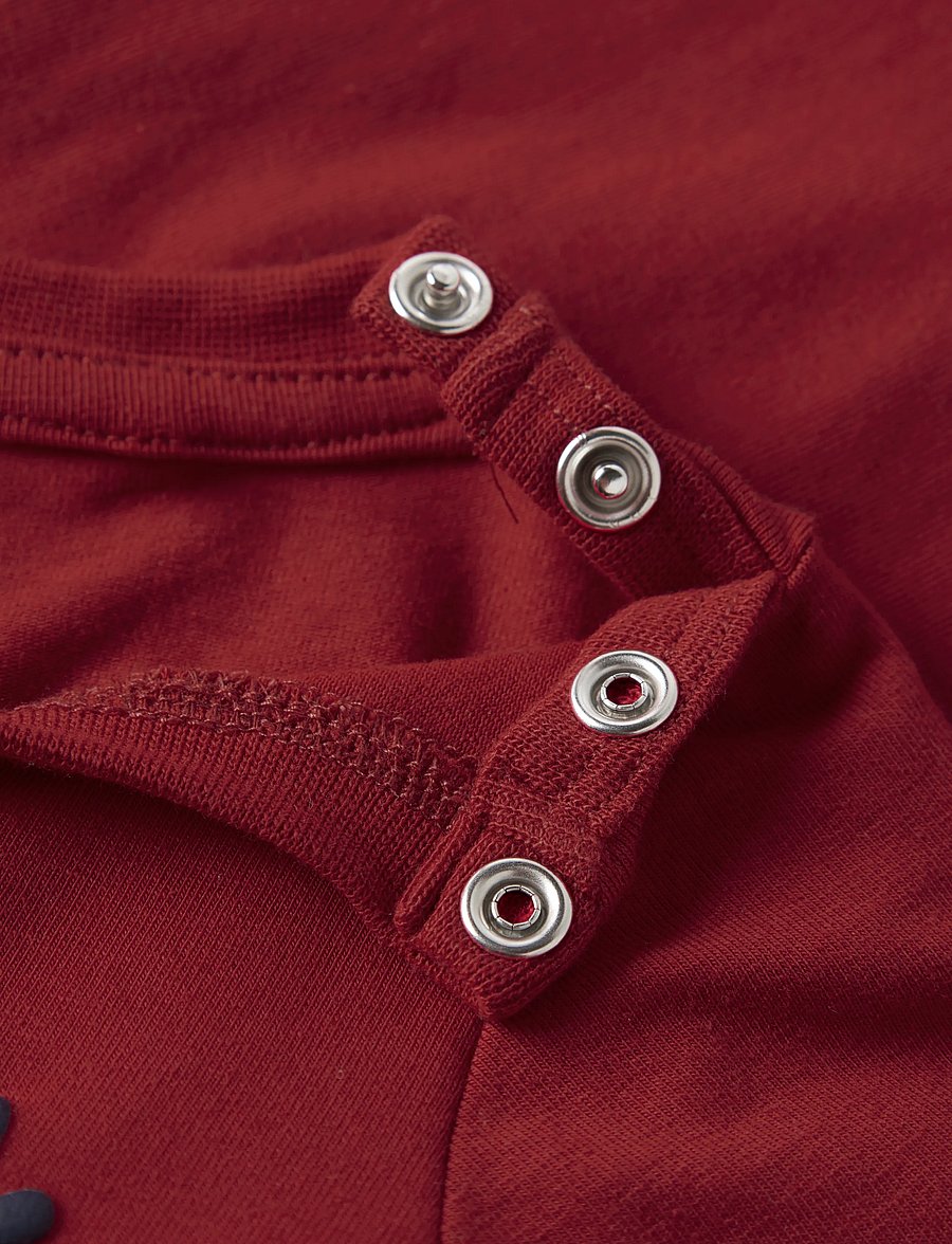 name it - NBNRUKAN LS BODYSUIT BOX - langærmede heldragter - red dahlia - 3