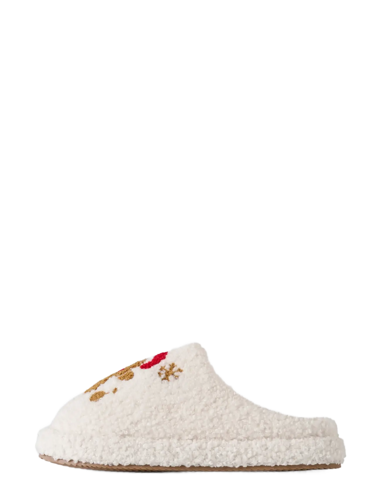 name it - NMNRIJULLE SLIPPER - hausschuhe - antique white - 3