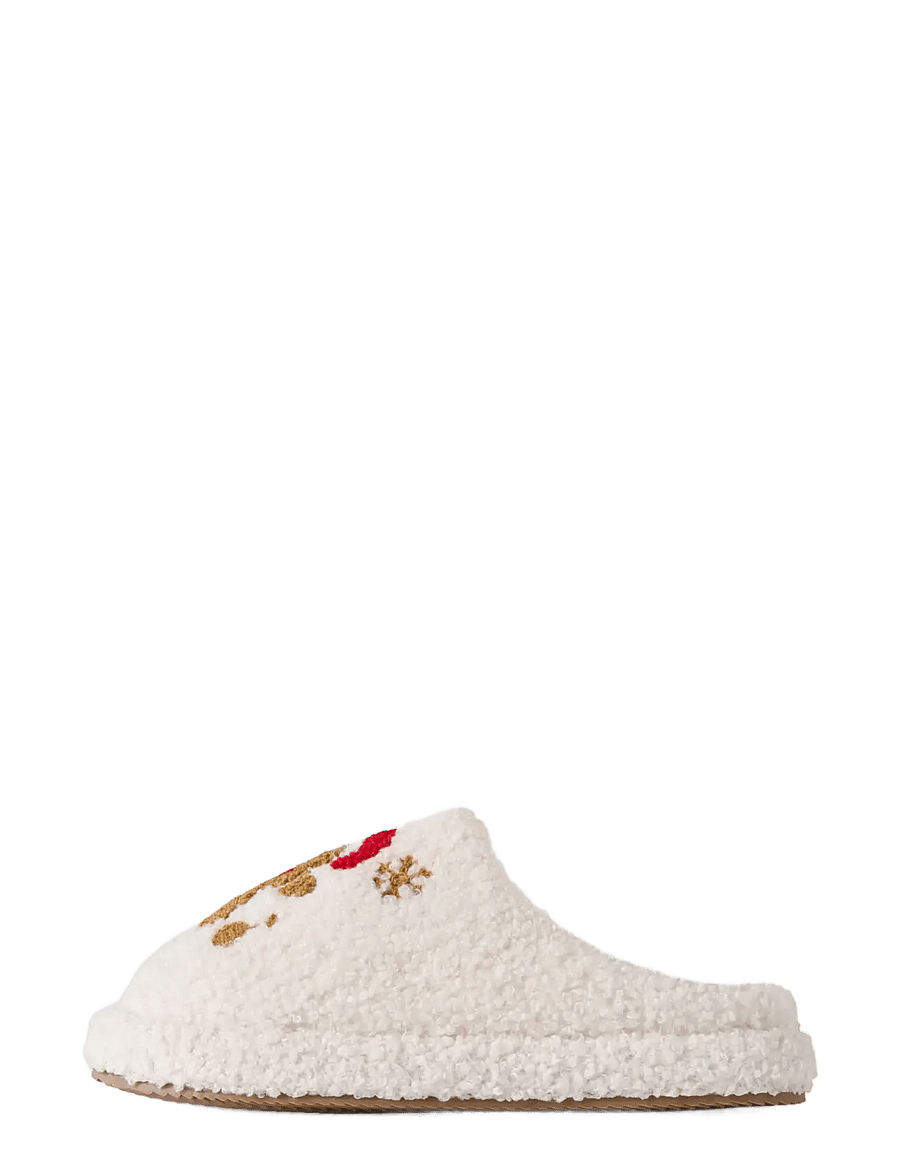 name it - NMNRIJULLE SLIPPER - hausschuhe - antique white - 3
