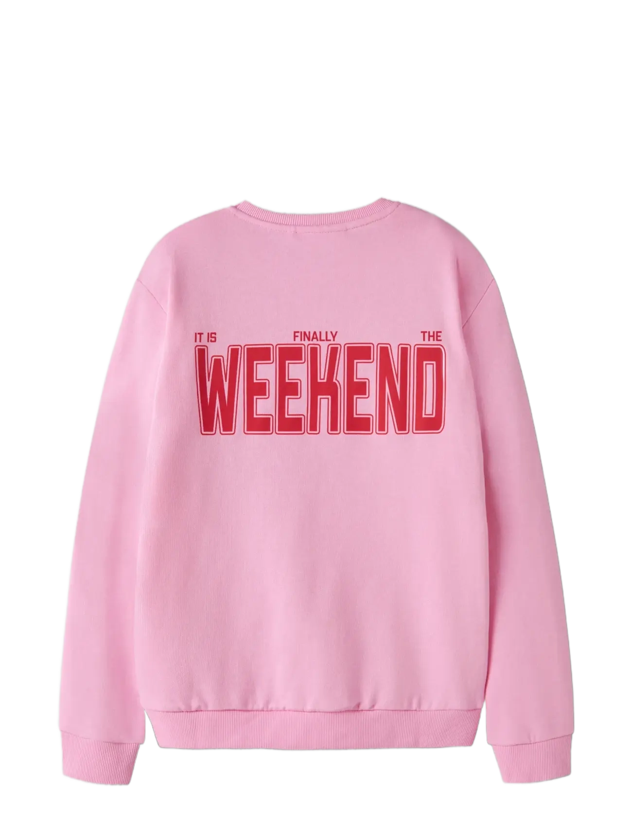 name it - NKFLIOCA LS NREG SWEAT BRU - sweatshirts - begonia pink - 1