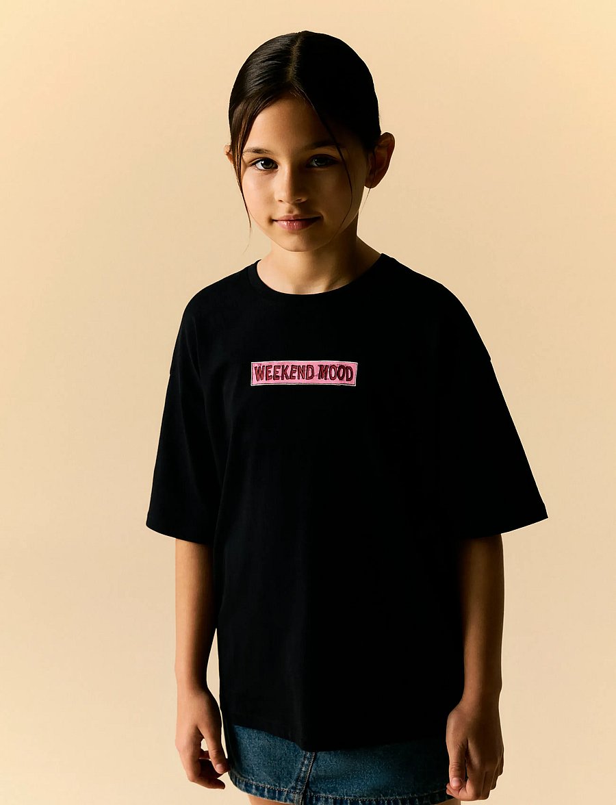 name it - NKFLTOM SS RLX TOP - kurzärmelige - black - 3