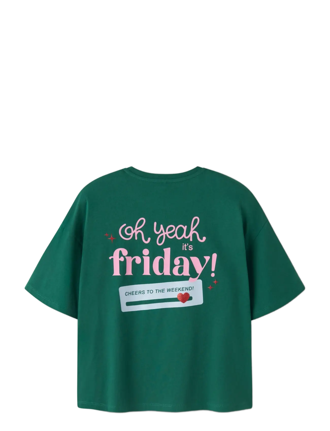 name it - NKFLTOM SS RLX TOP - lühikeste varrukatega t-särgid - evergreen - 1