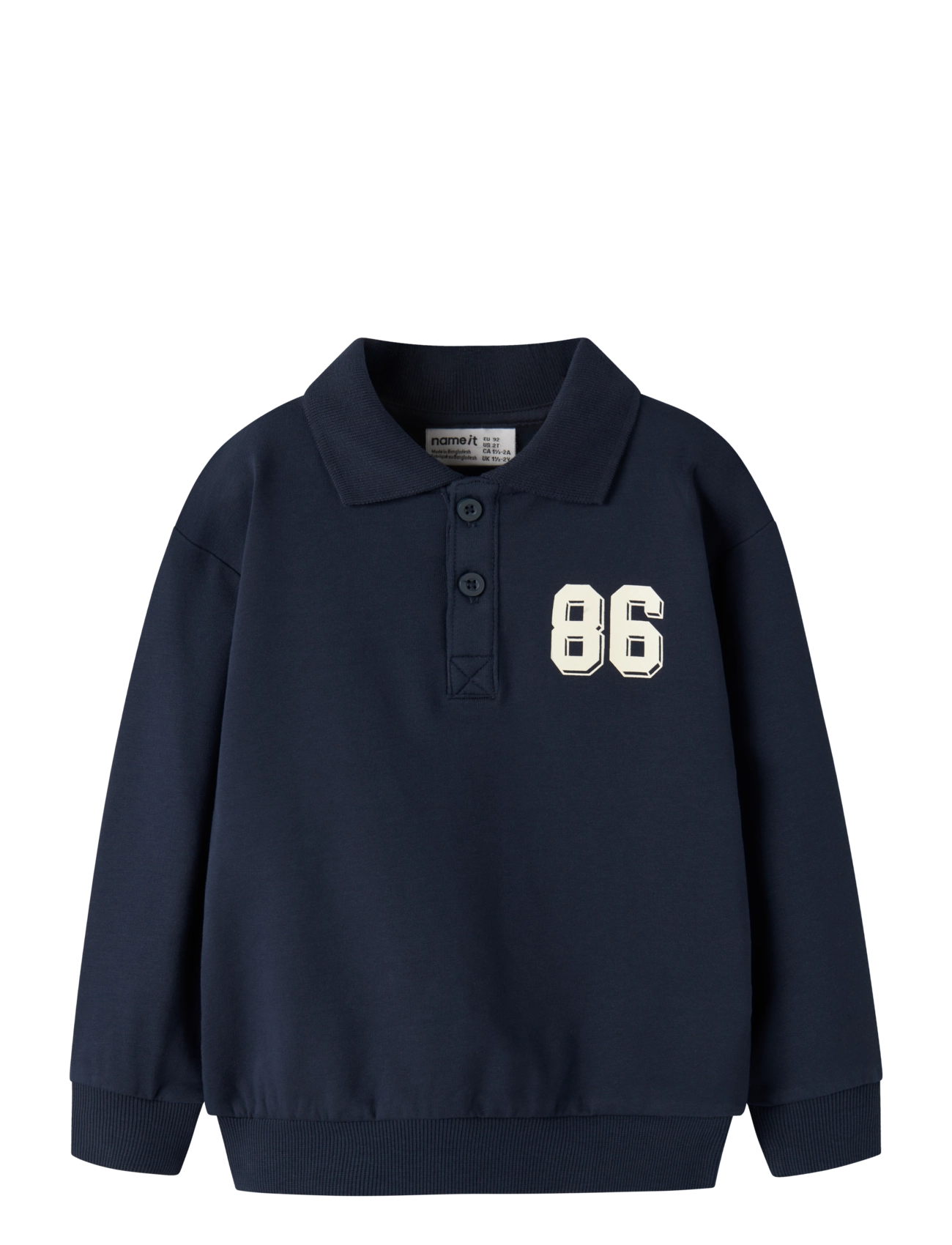 name it NMMLEV LS NREG SWEAT BRU BOX - Sweatshirts & Kapuzenpullover - NAVY BLAZER / navy