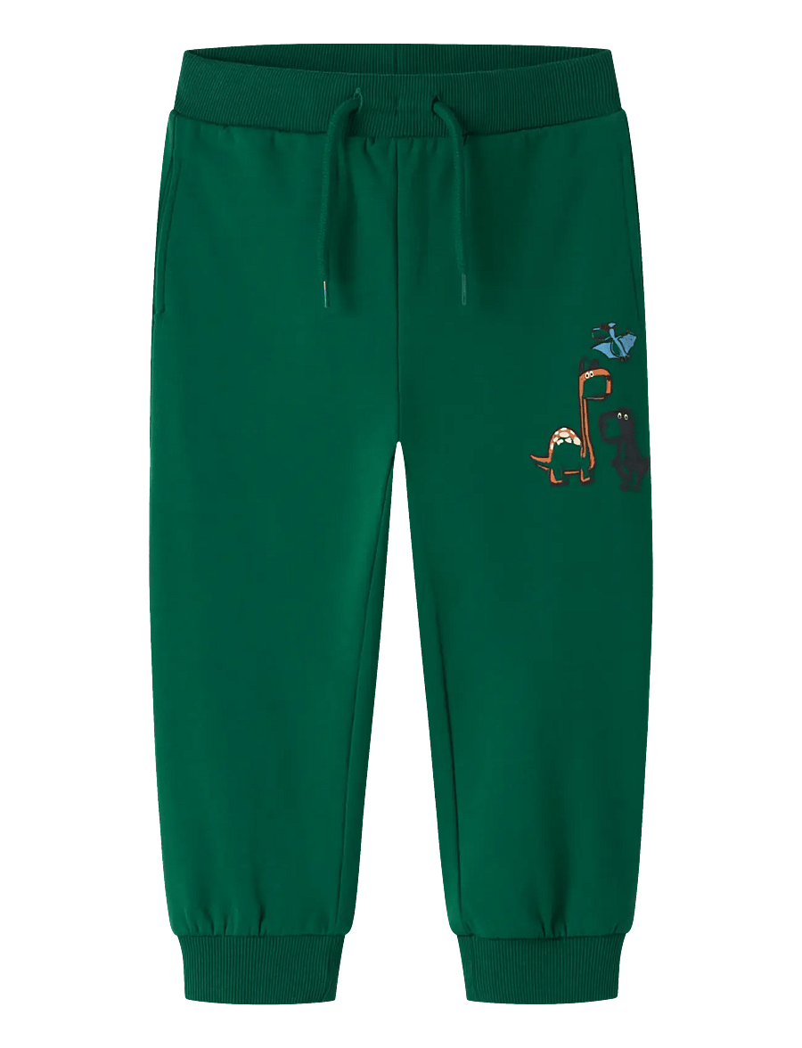 name it - NMMLEON NREG SWEAT PANT BRU BOX - evergreen - 0