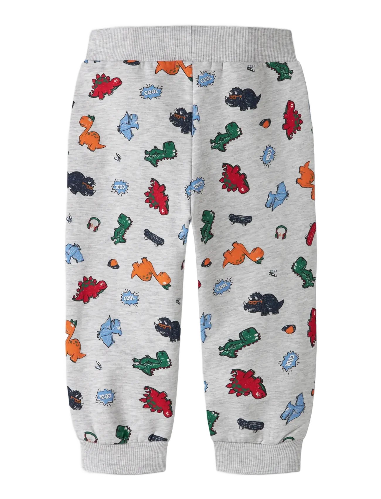 name it - NMMLEON NREG SWEAT PANT BRU BOX - light grey melange - 1