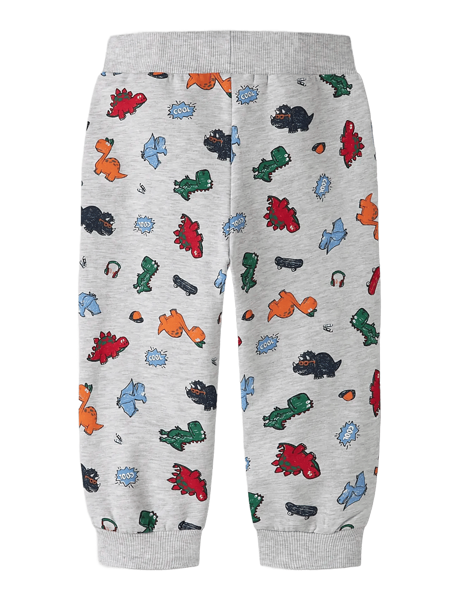 name it - NMMLEON NREG SWEAT PANT BRU BOX - light grey melange - 1