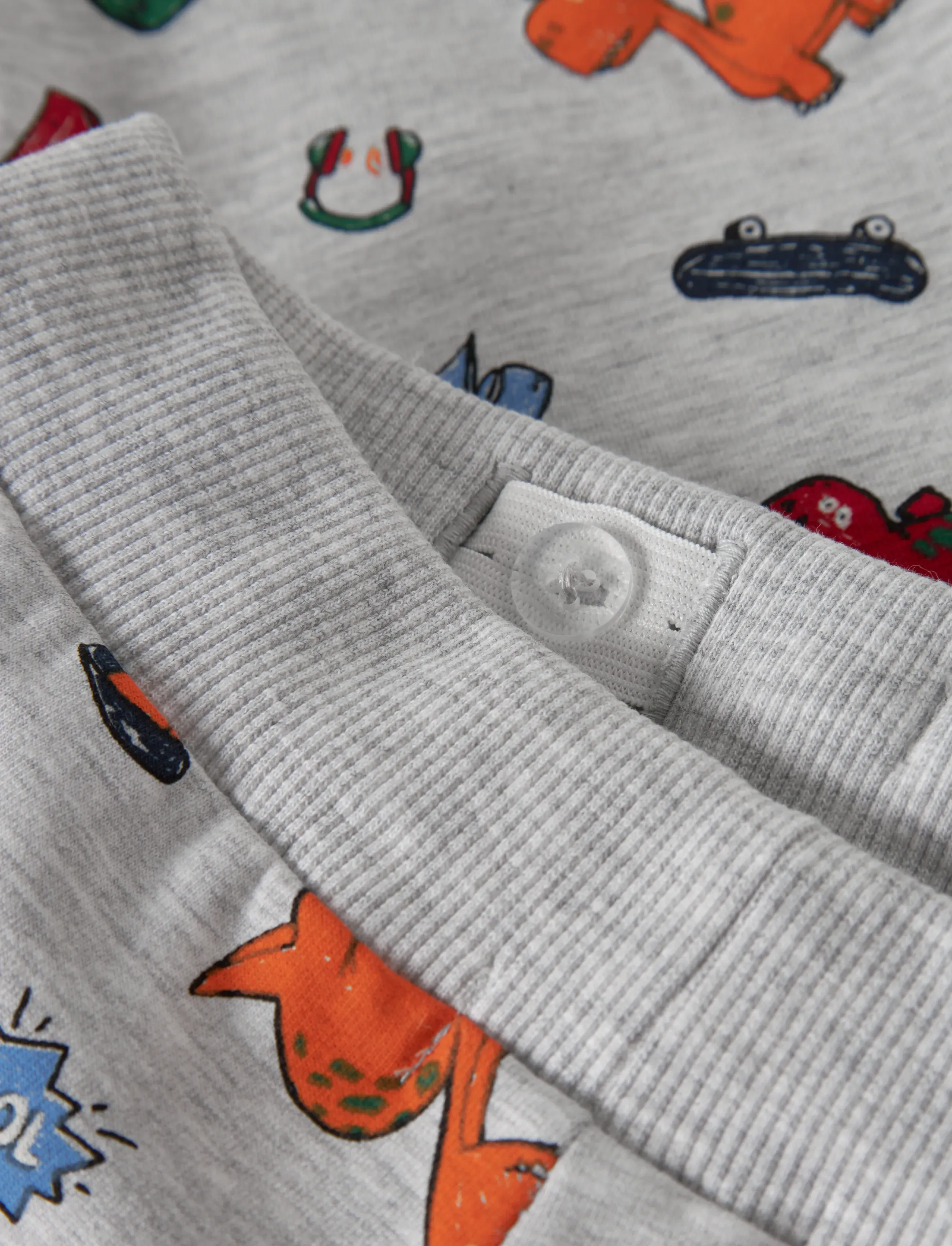 name it - NMMLEON NREG SWEAT PANT BRU BOX - light grey melange - 4