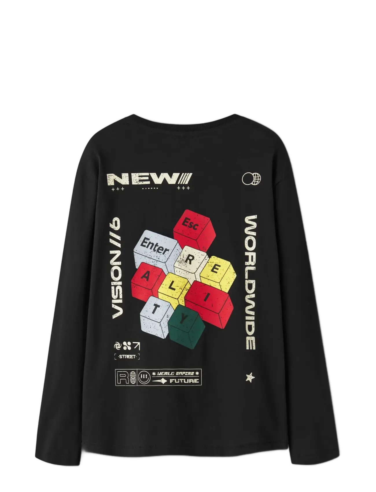name it - NKMLOWEN LS NREG TOP BOX - black - 1