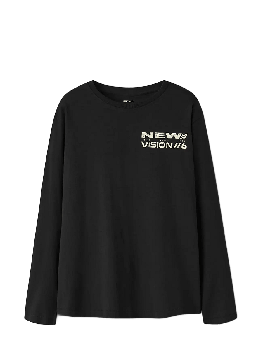name it - NKMLOWEN LS NREG TOP BOX - black - 2