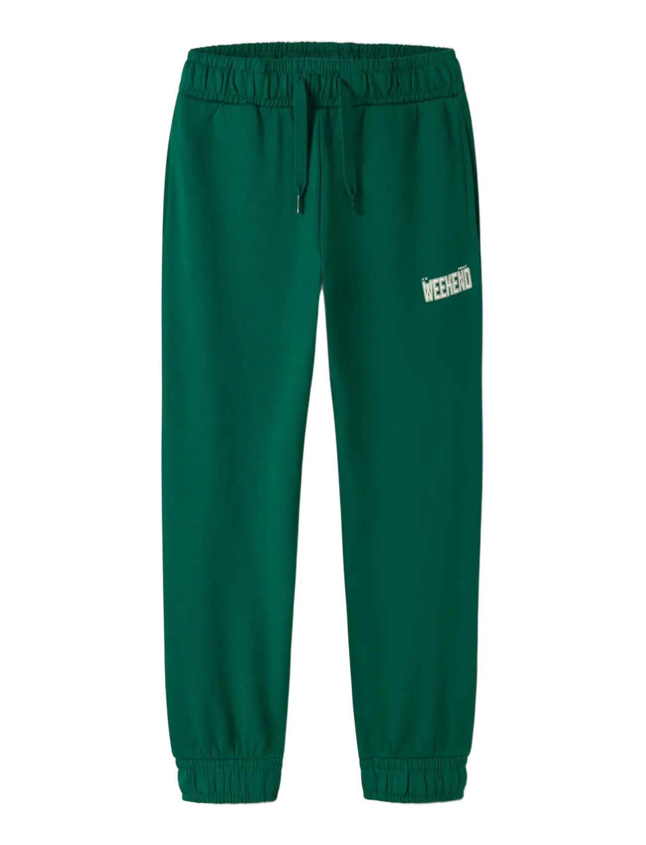 name it - NKMLELAND RLX SWEAT PANT BRU BOX - mjukisbyxor - evergreen - 2