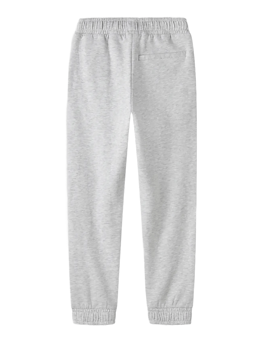 name it - NKMLELAND RLX SWEAT PANT BRU BOX - mjukisbyxor - light grey melange - 1