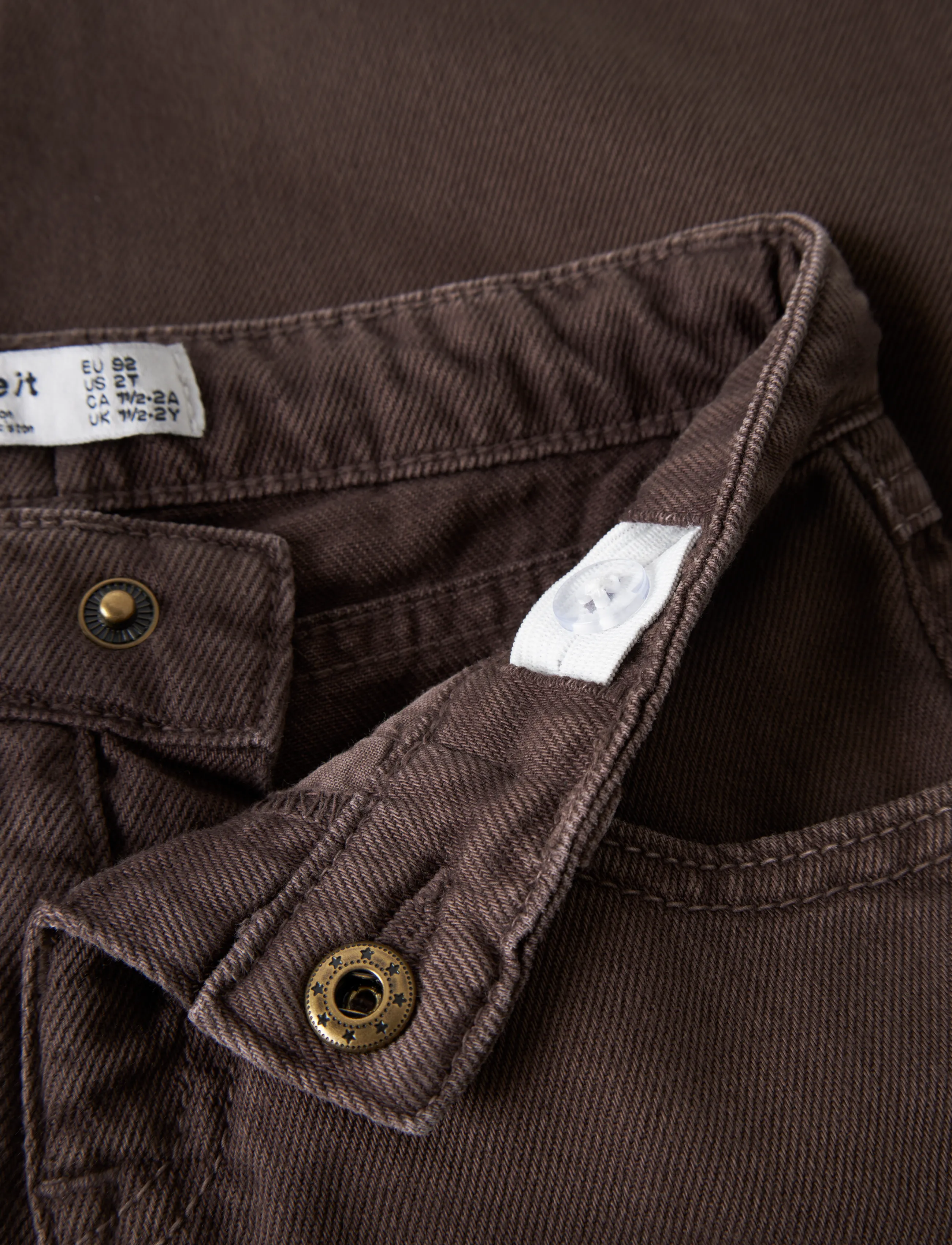 name it - NMFBELLA BARREL DNM JEANS 4689-BE NOOS - loose jeans - chocolate plum - 2