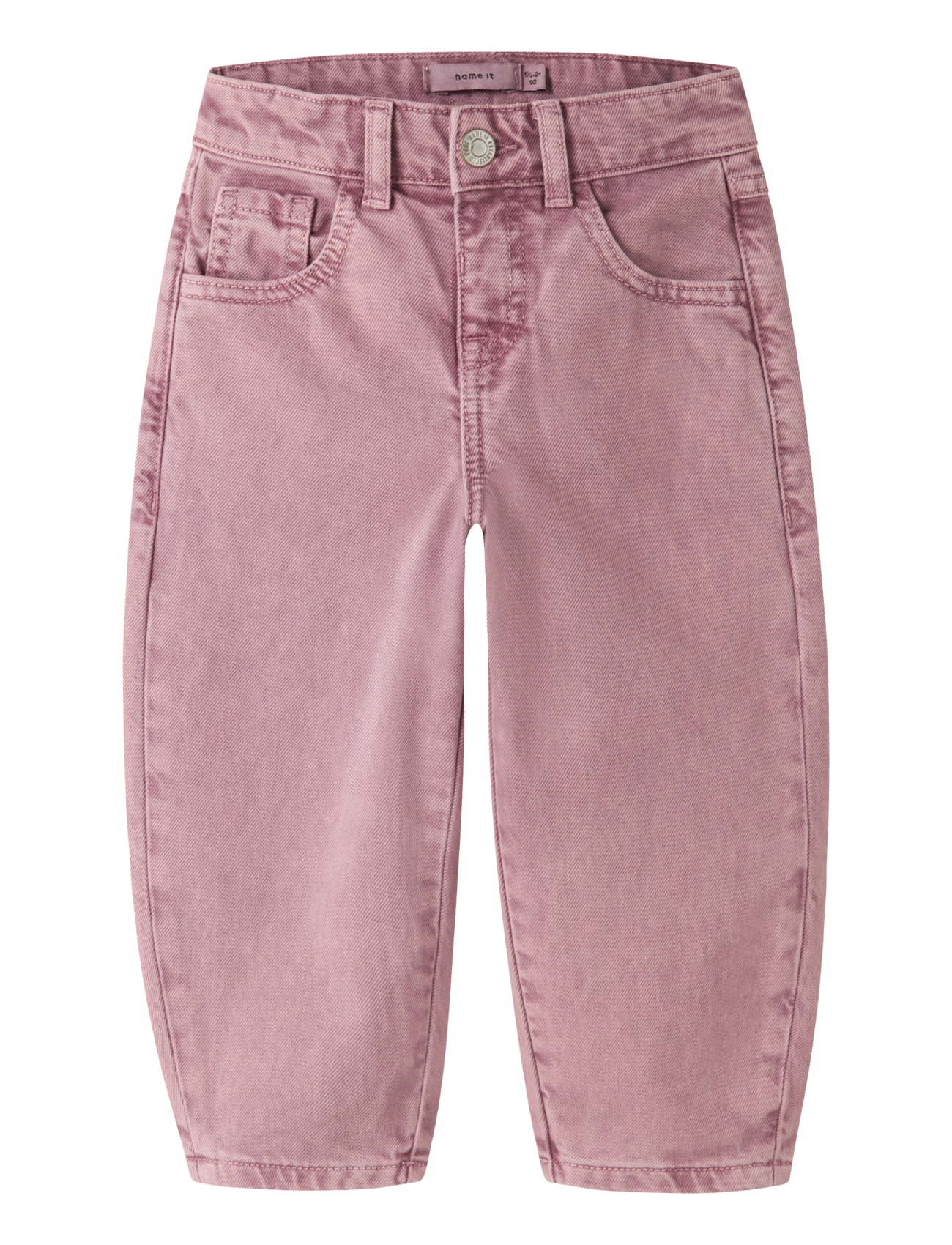 name it NMFBELLA BARREL DNM JEANS 4689-BE NOOS - Jeans - WILD GINGER / pink/rose