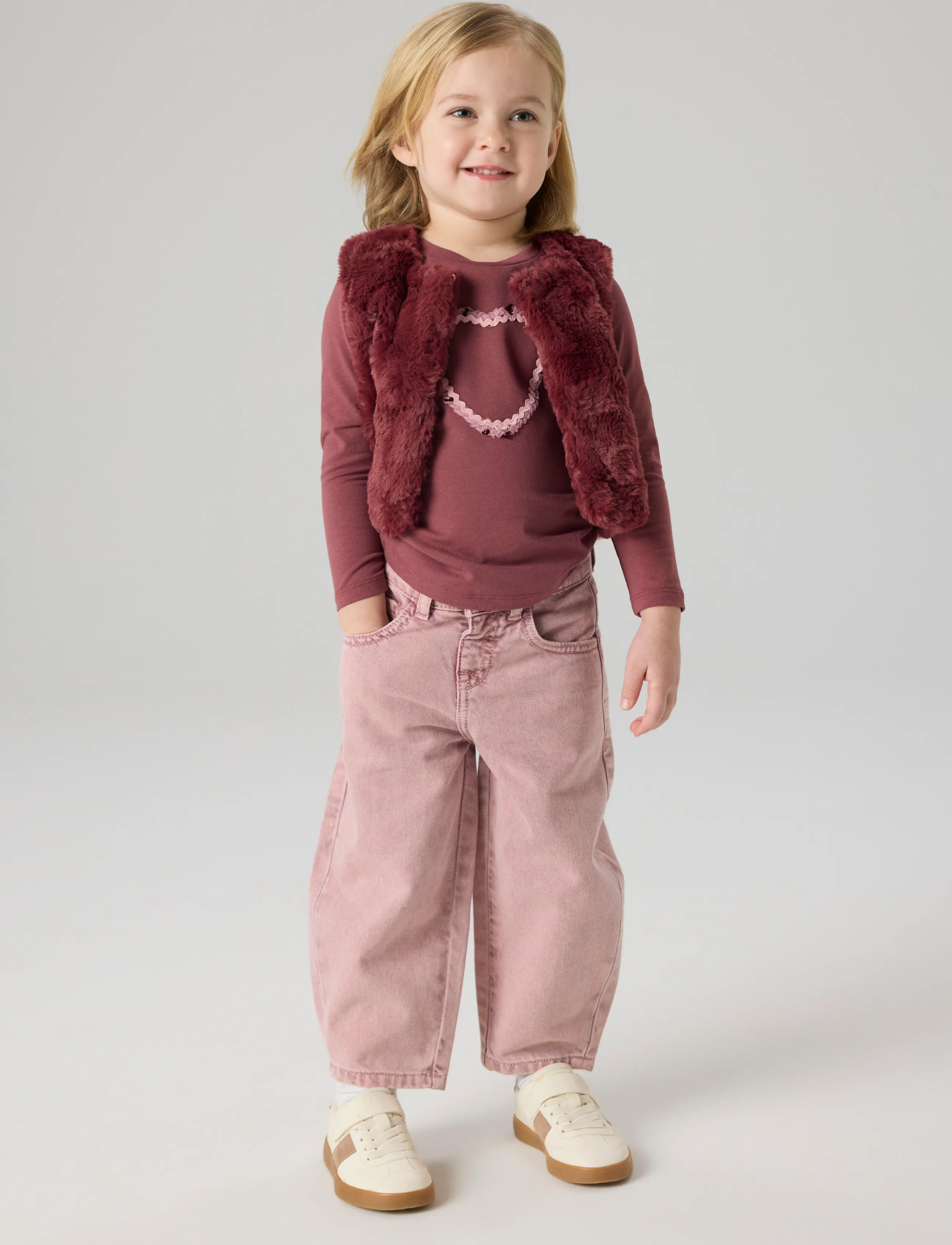 name it - NMFBELLA BARREL DNM JEANS 4689-BE NOOS - loose jeans - wild ginger - 3