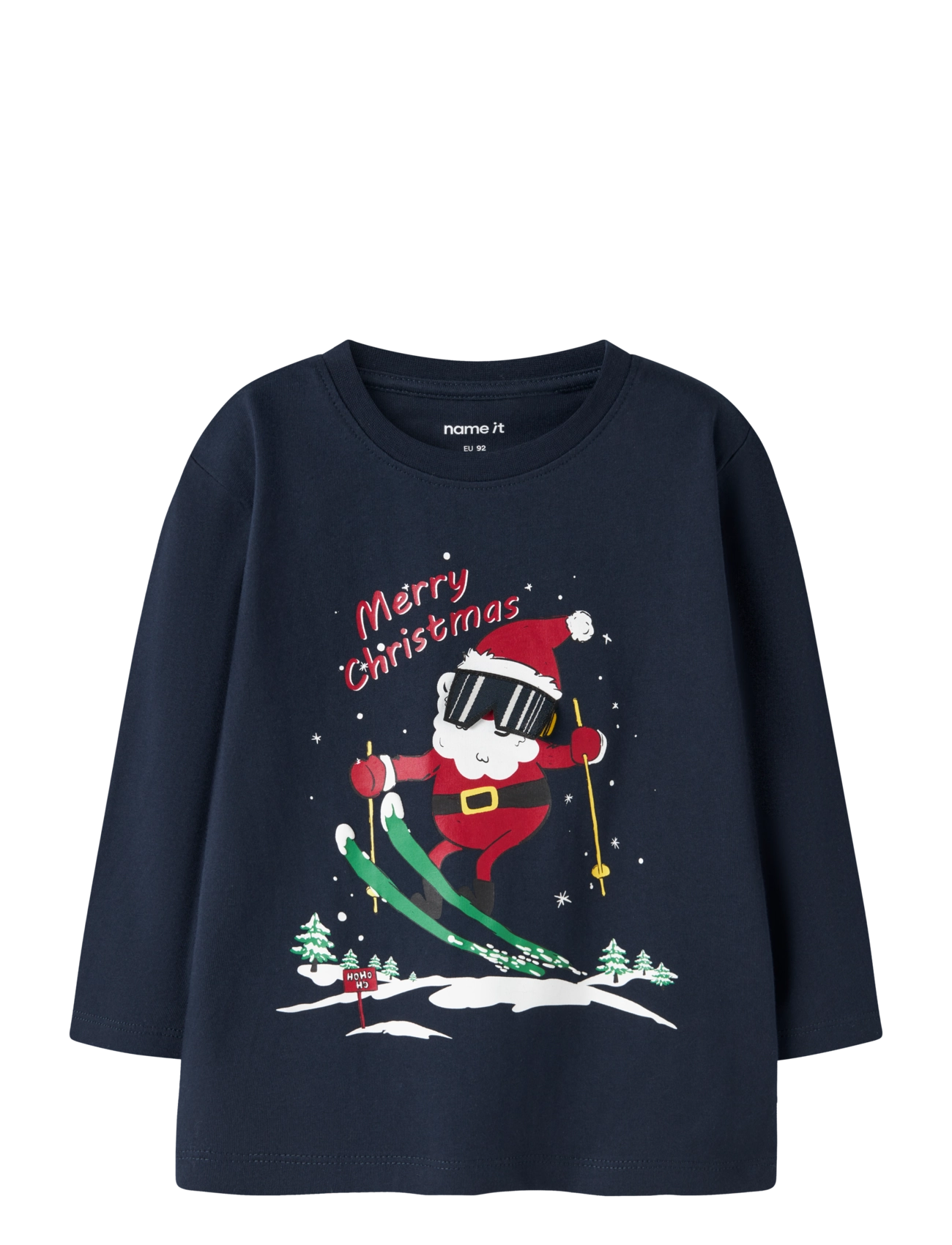 name it NMMRISPUS LS NREG TOP - Oberteile & T-Shirts - NAVY BLAZER / navy