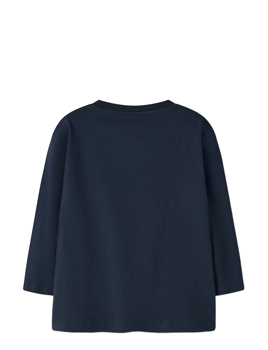 name it - NMMRISPUS LS NREG TOP - langärmelig - navy blazer - 1