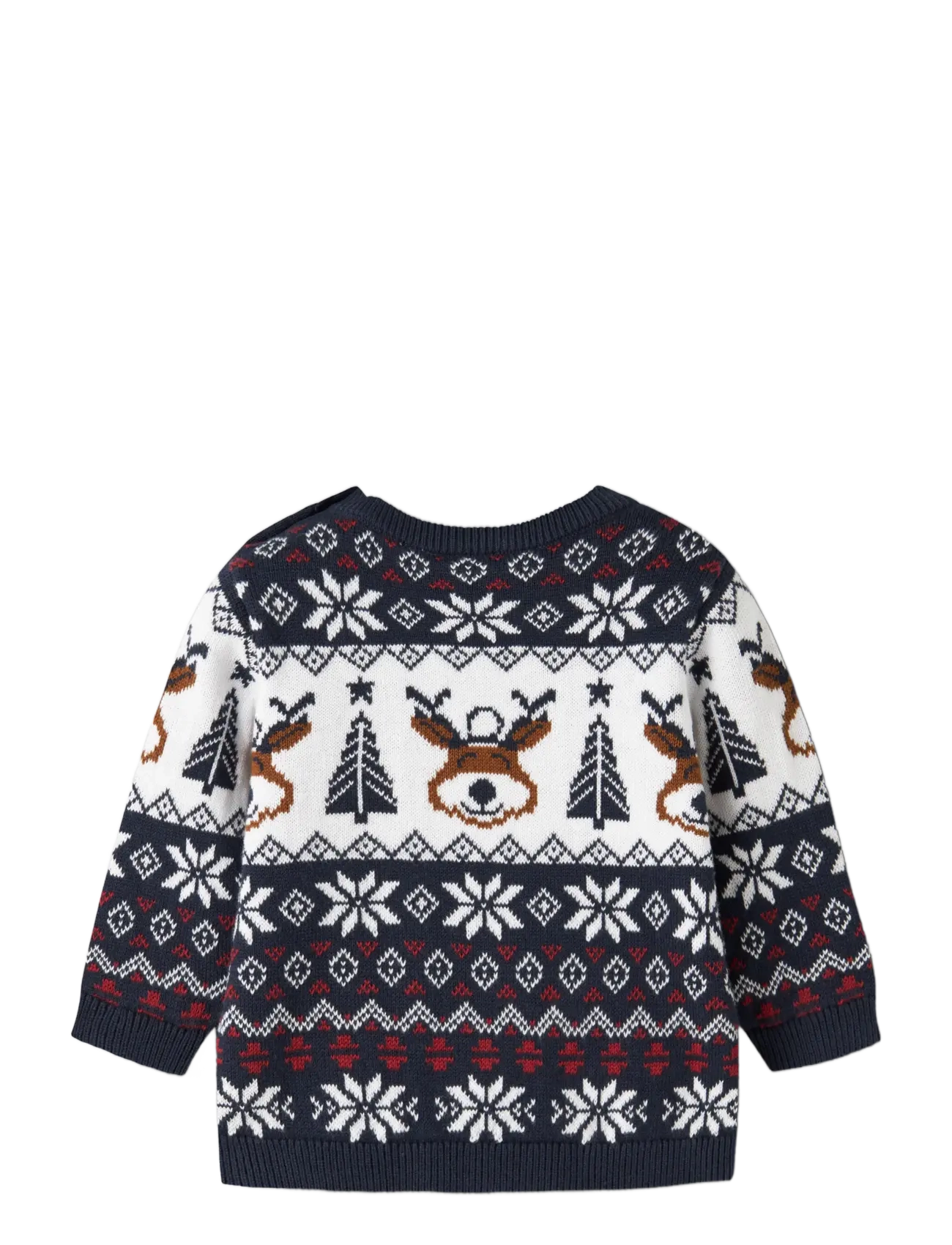 name it - NBNRISMAS LS KNIT - navy blazer - 1