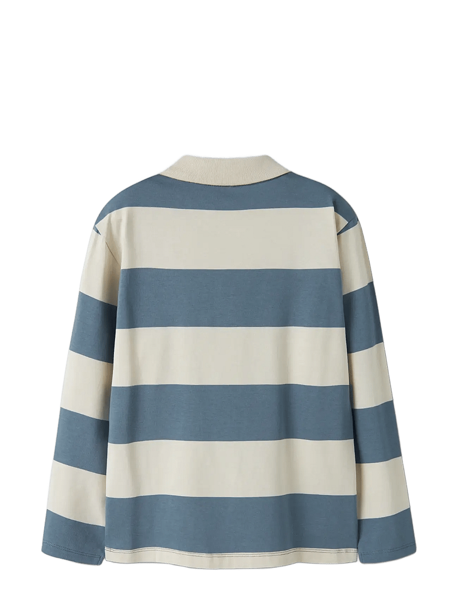 name it - NKMNAFTALI LS NREG POLO BOX - langärmelig poloshirt - blue mirage - 1