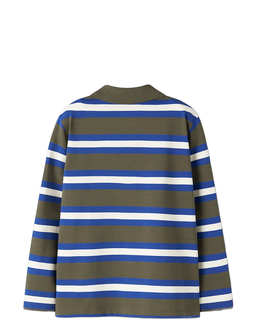name it - NKMNAFTALI LS NREG POLO BOX - langärmelig poloshirt - olive night - 1