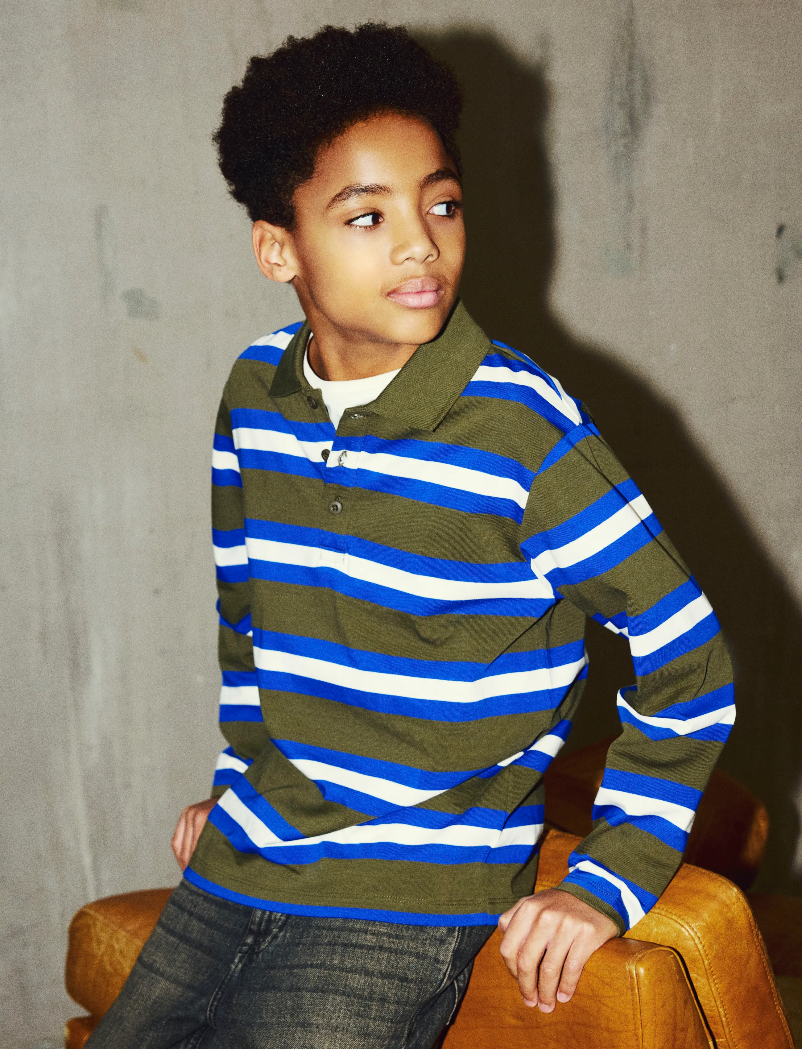 name it - NKMNAFTALI LS NREG POLO BOX - langärmelig poloshirt - olive night - 4