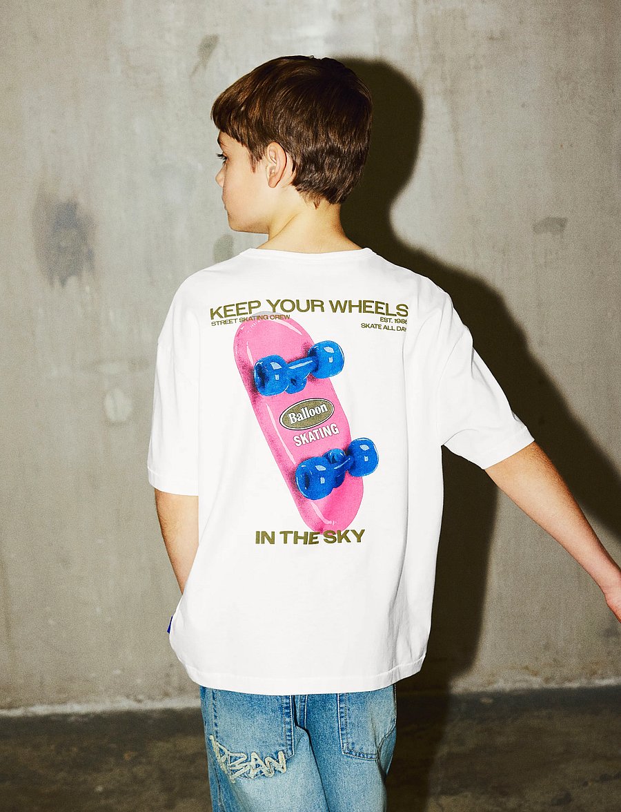 name it - NKMNICO SS RLX TOP BOX - kortærmede t-shirts - cloud dancer - 0