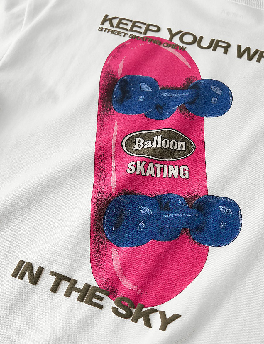name it - NKMNICO SS RLX TOP BOX - kortærmede t-shirts - cloud dancer - 4