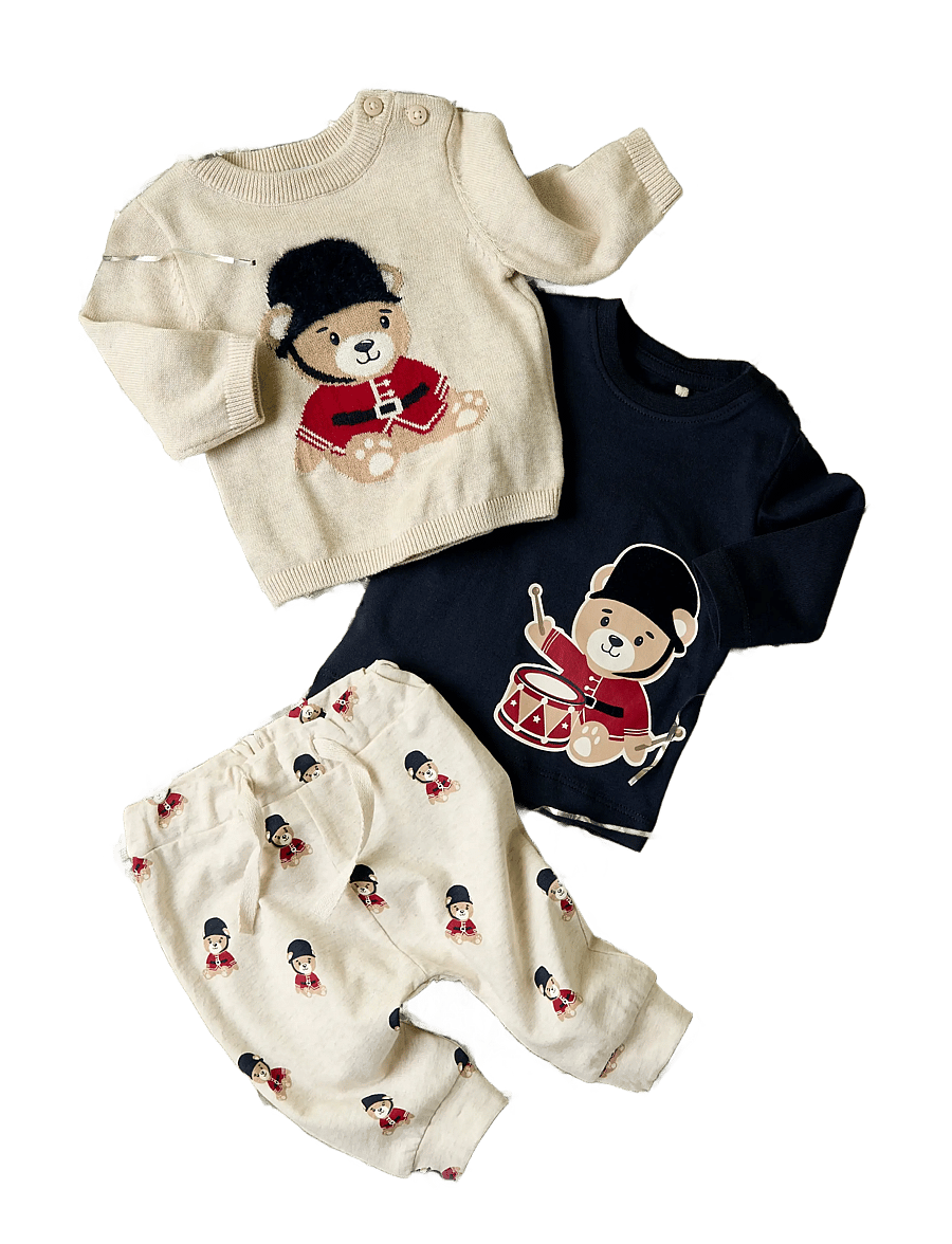 name it - NBMRISO LS KNIT BOX - pullover - peyote melange - 2