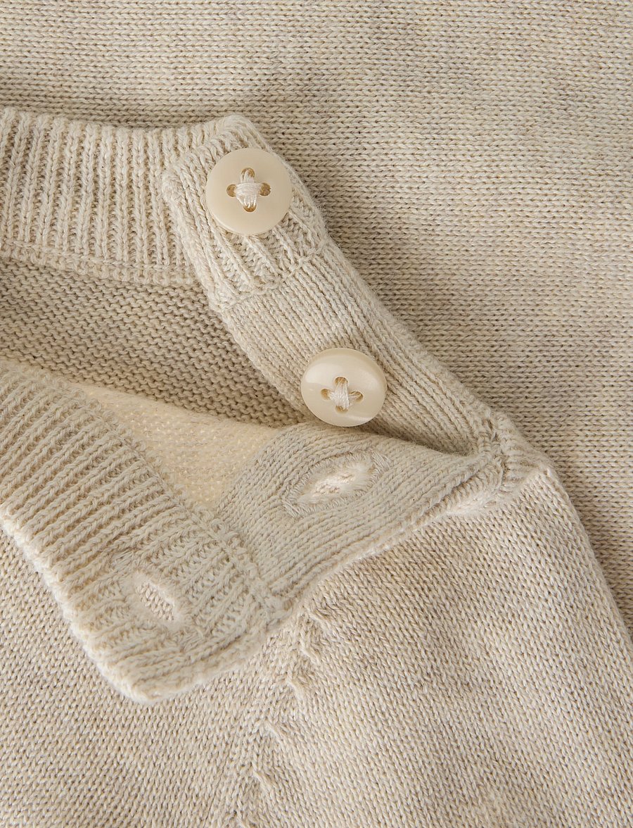 name it - NBMRISO LS KNIT BOX - pullover - peyote melange - 4