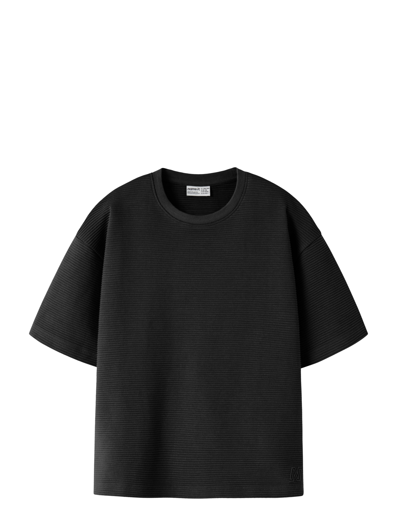 name it NKMNAVISH SS RLX TOP - Neuheiten - BLACK / black